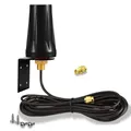 Produktbild: Bingfu 4G LTE Antenne Outdoor 5dBi SMA Stecker Antenne Außenwandmontage wasserdichte für 4G LTE Router Gateway Modem Hotspot Trail Kamera Smart Home Energie Monitor