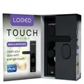 Produktbild: Shelly Touch Smart Lock Schwarz – WLAN Schlüsselloses Türschloss mit TouchtoO...