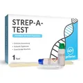 Produktbild: GetTested Strep A Testkit – CE-zertifizierter Rachenabstrich für zu Hause zum Nachweis von Streptococcus Gruppe A, schnelle Ergebnisse in 5 Minuten, einfacher und diskreter Selbsttest