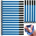 Produktbild: Gebildet Wiederverwendbare Klettkabelbinder, 20pcs Befestigung Klett Kabelbinder, Klettverschluss Klettbänder mit Schnalle, Stark Kabelbinder mit Klettverschluss für Kabelmanagement (2×30cm, Blau)