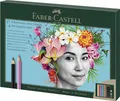 Produktbild: FABER-CASTELL 210052 - Zeichenset 23-teilig mit Polychromos Buntstifte und Bleistifte Pitt Graphite Matt, inkl. Anspitzer und Radierer