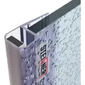 Produktbild: Duschdichtung UKM02 Magnetdichtung für Duschtür Wasserabweiser, l, 200 cm, (Einzeldichtung), Magnetdichtlippe 6mm bis 8mm Glasstärke - Steigner