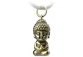 Produktbild: FABACH Schlüsselanhänger Buddha aus Metall - Karma Anhänger - Mini-Buddha Glücksbringer