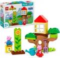 Produktbild: LEGO® Peppas Garten mit Baumhaus (10431), LEGO DUPLO Peppa Pig Konstruktionsspielsteine, (20 St), Made in Europe