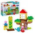 Produktbild: LEGO Peppa Pig 10431 Peppas Garten mit Baumhaus Bausatz, Mehrfarbig