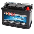 Produktbild: AGM Batterie Solarakku 75AH USV Versorgungsbatterie GEL Solar Boot 70AH 80AH