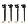 Produktbild: 4X 04L130277BF Injektor Audi, Seat,VW,Skoda 1.6 TDI Delphi (28521738, 28577054, 04L130277AS)