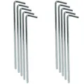 Produktbild: Zeltheringe Zelthaken 17cm Erdnägel Stahl Erdanker 10 Stück Set Bodenanker