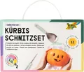Produktbild: folia 23008 - Kürbisschnitzset CARVE YOUR WAY aus Metall, 4 Werkzeuge Schnitzen