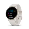 Produktbild: Garmin vivoactive 5 cremegold/elfenbein Herzfrequenzmessung am Handgelenk 010-02862-11
