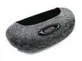 Produktbild: 1 großes Oakley Brillenetui Etui grau schwarz für gebogene Sonnenbrillen Neu