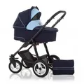 Produktbild: Coletto Kombi-Kinderwagen Leo 2 in 1 inkl. Sportsitz und umfangreichen Zubehör in 20 Farben blau