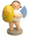 Produktbild: Wendt & Kühn, Engel mit gelbem Osterei, florale Bemalung, 651/1, Neuheit 2025