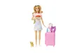 Produktbild: Mattel Barbie - Reise-Puppe - Blond HJY18