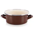 Produktbild: orion group Emaille Kochtopf 2,2 l Ø 20.5 cm Praktischer Kochtopf mit
