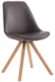 Produktbild: Besucherstuhl Laval Natura Square braun