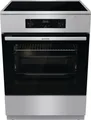 Produktbild: Freistehender Herd Elektro groß AquaClean mit Induktions Kochfeld GEIT6C60XPG