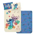 Produktbild: Disney Lilo & Stitch Aloha Baby/Kinder Bettwäsche 40x60 100x135 100% Baumwolle