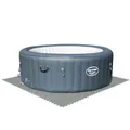Produktbild: 2,25 m² Bodenschutzplatten 9 Stück 50x50cm grau Poolunterlage Poolunterboden