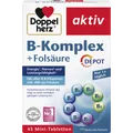 Produktbild: Doppelherz aktiv B-Komplex + Folsäure Mini-Tabletten 4009932004656