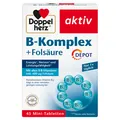 Produktbild: Queisser Pharma GmbH & Co. KG DOPPELHERZ B-Komplex+Folsäure Tabletten 14.1 g 07189437