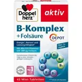 Produktbild: DOPPELHERZ B-Komplex+Folsäure Tabletten, 45 St PZN 07189437