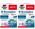 Produktbild: ✅ Doppelherz aktiv B-Komplex Depot + Folsäure B1- B12 2x 45 Tabletten ✅