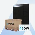 Produktbild: JA Solar JAM54D41 LB Solarmodul 460 W Bifazial Glas-Glas Full Black – Palette (36 Stück)