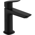 Produktbild: hansgrohe Logis Waschtischmischer Fine, ComfortZone110, Zugstangen Ablaufgarnitur, Ausladung 121mm, 71251670, Farbe: Mattschwarz
