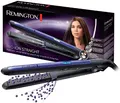 Produktbild: Remington Glätteisen [dreifache Ionen-Technologie: weniger Frizz & statische Aufladung] Pro-Ion (Ultra-Turmalin-Keramikbeschichtung, LCD-Display,150-230°C,Temp.-Boost-Funktion) Haarglätter S7710