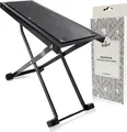 Produktbild: ® Gitarren Fußbank mit rutschfester Gummiunterlage, faltbare Fußstütze für kl...