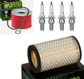 Produktbild: KAWASAKI Z 650 B C F SR 77 - 81 Luftfilter Ölfilter 4 Zündkerzen Wartungskit