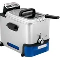 Produktbild: Fritteuse Oleoclean Pro FR 8040 edelstahl/schwarz, 2.300 Watt, Ölbehälter 3,5 Liter, Timer