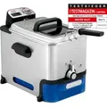 Produktbild: Tefal FR 8040 OLEOCLEAN Pro INOX & DESIGN - Schwarz/Silber