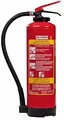 Produktbild: Gloria EASY-LINE Fettbrand Feuerlöscher, 6 Liter, Zerstäubereinsatz, rot (814111