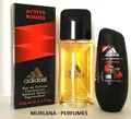 Produktbild: Adidas Active Bodies concentrate 100ml. Eau de Toilette Spray + Deodorant