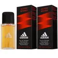 Produktbild: Adidas Active Bodies Concentrate 2 x 100 ml Eau de Toilette EDT Set Herrenduft