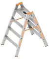 Produktbild: Layher Schwerlasttritt Topic 1043 4 Stufen Trittleiter