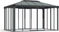 Produktbild: Palram - Canopia Aluminium Kaltwintergarten Ledro 4300 Anthrazit 430x296x275 cm