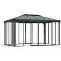 Produktbild: Palram - Canopia Aluminium Wintergarten Ledro 4300  Anthrazit  430x296x275 Cm