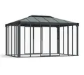 Produktbild: Palram - Canopia Wintergarten Ledro 4300, BxT: 296x430 cm, (1-St), Schneelast 100 KG/m², Inklusive Regenrinne, LxBxH 430x296x275cm