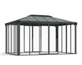 Produktbild: Palram-Canopia geschlossener Alu Pavillon LEDRO 4300 3x4.3m Polycarbonat/Acryl