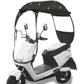 Produktbild: EDIBAZZAR | Universalregenschutz für MOTORROLLERSCOOTER gegen Regen und Wind