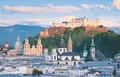 Produktbild: Piatnik Puzzle Salzburg 1000 Teile - Städte Puzzle Karton