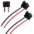 Produktbild: 2x H7 Fassung Stecker Sockel Lampenfassung Lampensockel Lampenstecker PX26d Auto