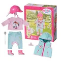 Produktbild: BABY born Deluxe Reiter-Outfit mit Hose, Stiefeln und Helm für 43 cm Puppen, 831175 Zapf Creation