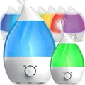 Produktbild: Luftbefeuchter Diffuser 2.6l Aroma Diffusor Ultraschall Raumbefeuchter Elektrisch 7 Farben Duftlampe Aromatherapie Öle Schlafzimmer Büro Yoga Retoo