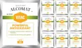 Produktbild: Alcomat VITAC 10 x 10g Vitamin C Ascorbinsäure - Reines Antioxidans für die Weinherstellung, Farb- und Aromastabilisierung, schützt vor wildem Hefewachstum