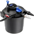 Produktbild: Sunsun - CPF-5000 Druckteichfilter 8000 l/h / 11 w uvc, Einheit Teichdruckfilter für Teiche bis 8000 Liter, Teichklärer, Filteranlage