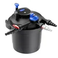 Produktbild: SunSun CPF-5000 Druckteichfilter 8000 l/h / 11 W UVC, Einheit Teichdruckfilter für Teiche bis 8000 Liter, Teichklärer, Filteranlage